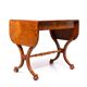 Antique Dutch Empire Burl Wood veneered desk or sofa table