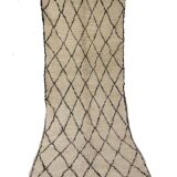 Handmade Moroccan Berber rug 291 X 116 CM