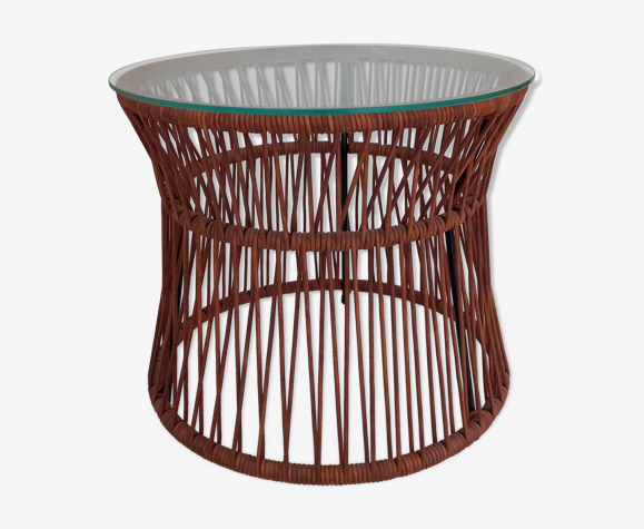 Ita leather coffee table