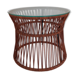 Table basse ita en cuir
