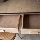 light wood Scandinavian antique desk