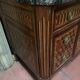 Commode Transition en placage de bois de rose et amarante XIX siècle