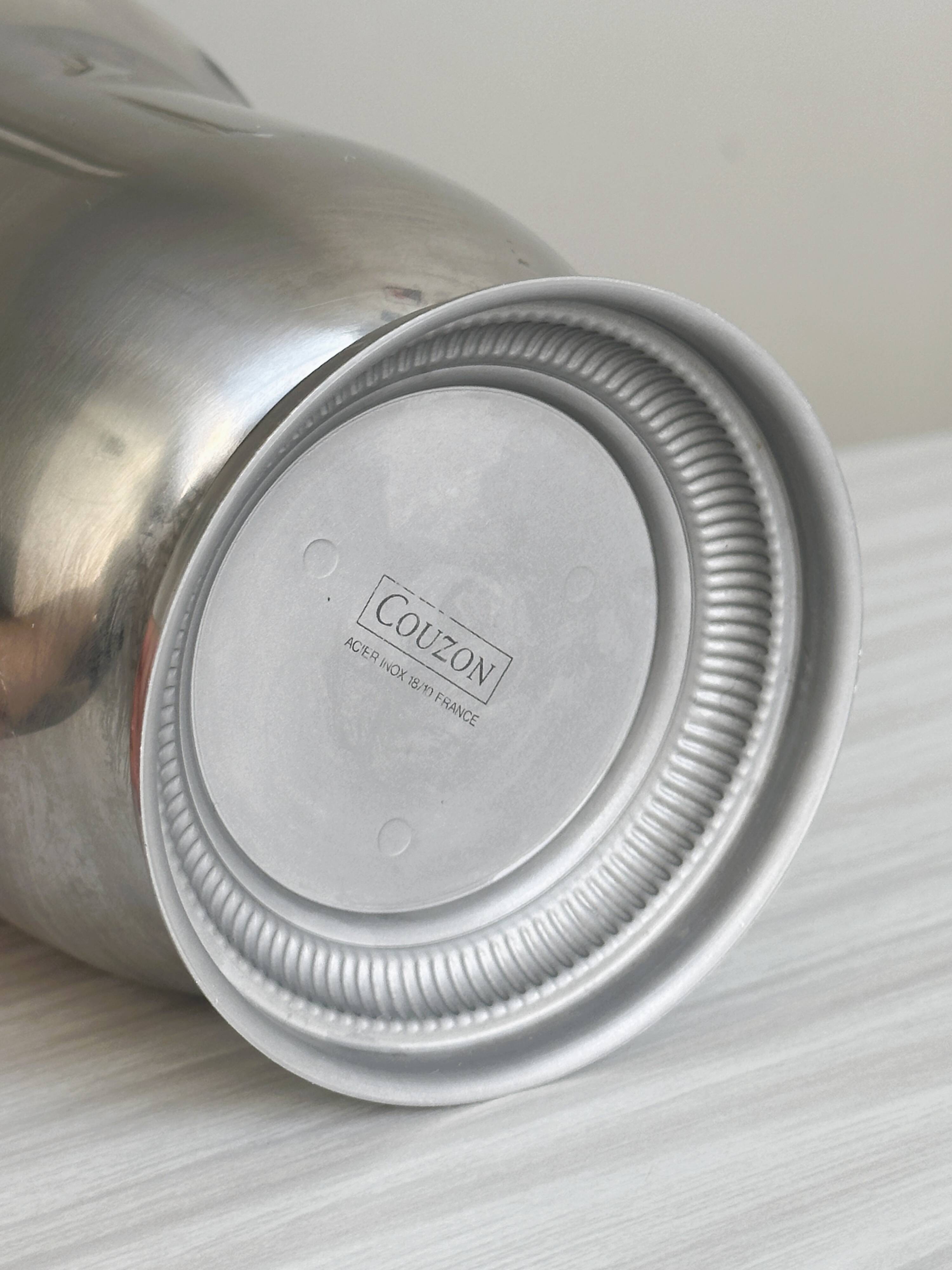 Jean Couzon champagne bucket and ice bucket set