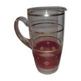Pitcher with golden border