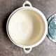 Large Salins ironware soup tureen, "Delft" service