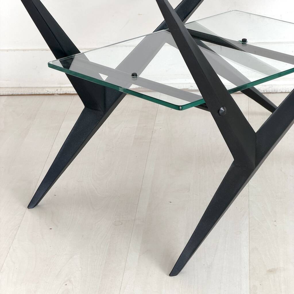 Design coffee table Angelo Ostuni vintage 1950s