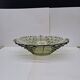 Saladier plat verre vert kaki Manage