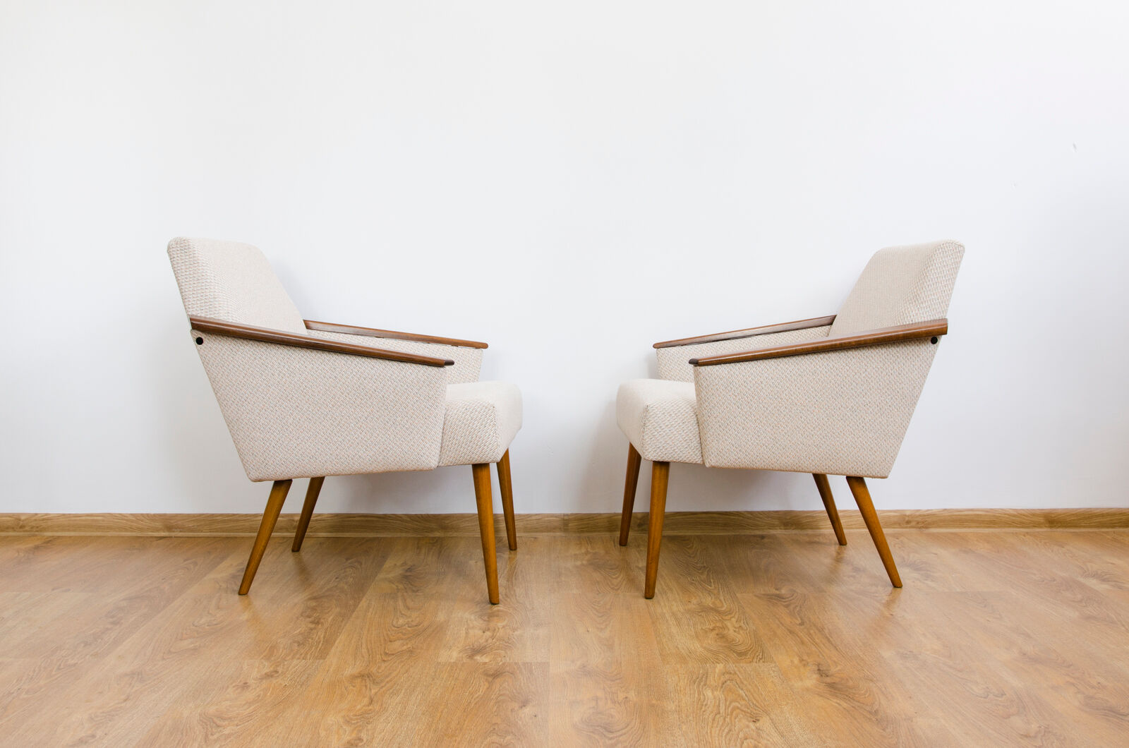 Pair of mid-century armchairs