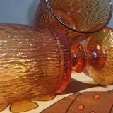 6 vintage codec stemware