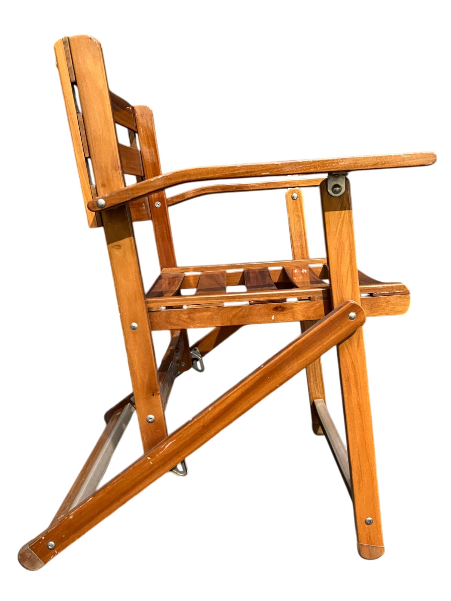 Set of two folding armchairs from the Reguitti brand