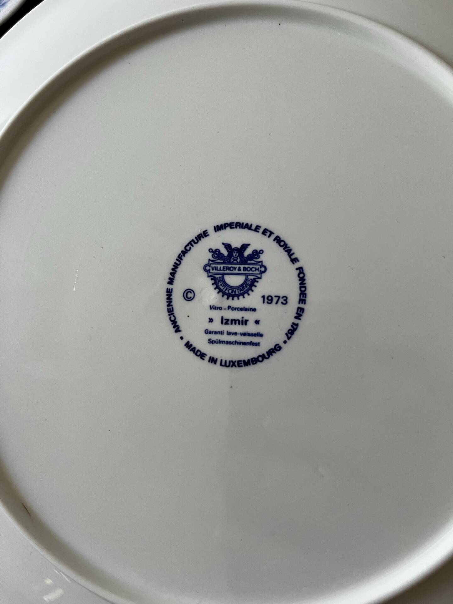 Service of 6 flat plates Izmir Villeroy and Boch