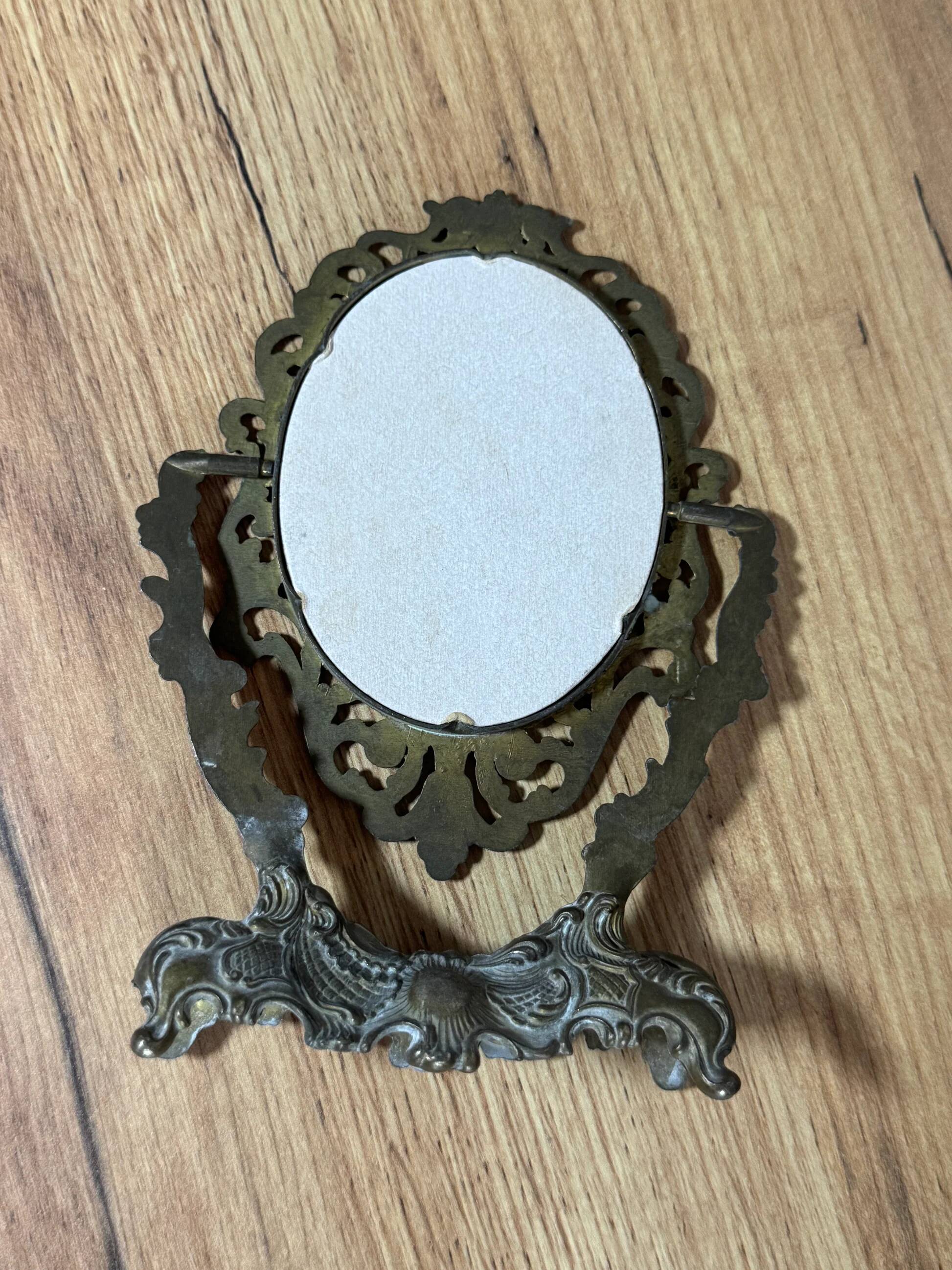 Small vintage dressing mirror