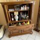 Storage furniture / bar / TV in solid oak – very high quality