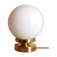 Vintage opaline table lamp