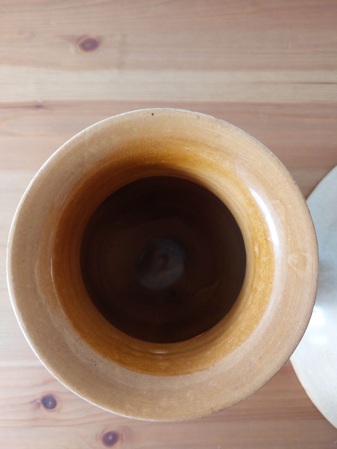 Duo pottery of Morzine - dish plus vase