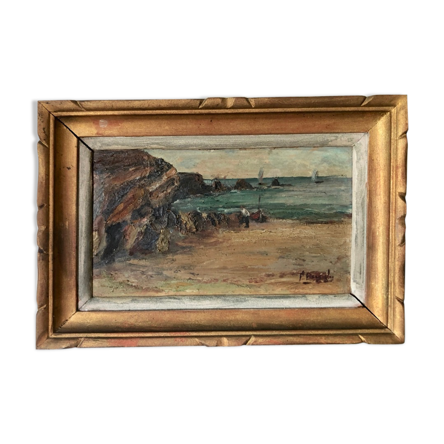 Marine Bretagne painting