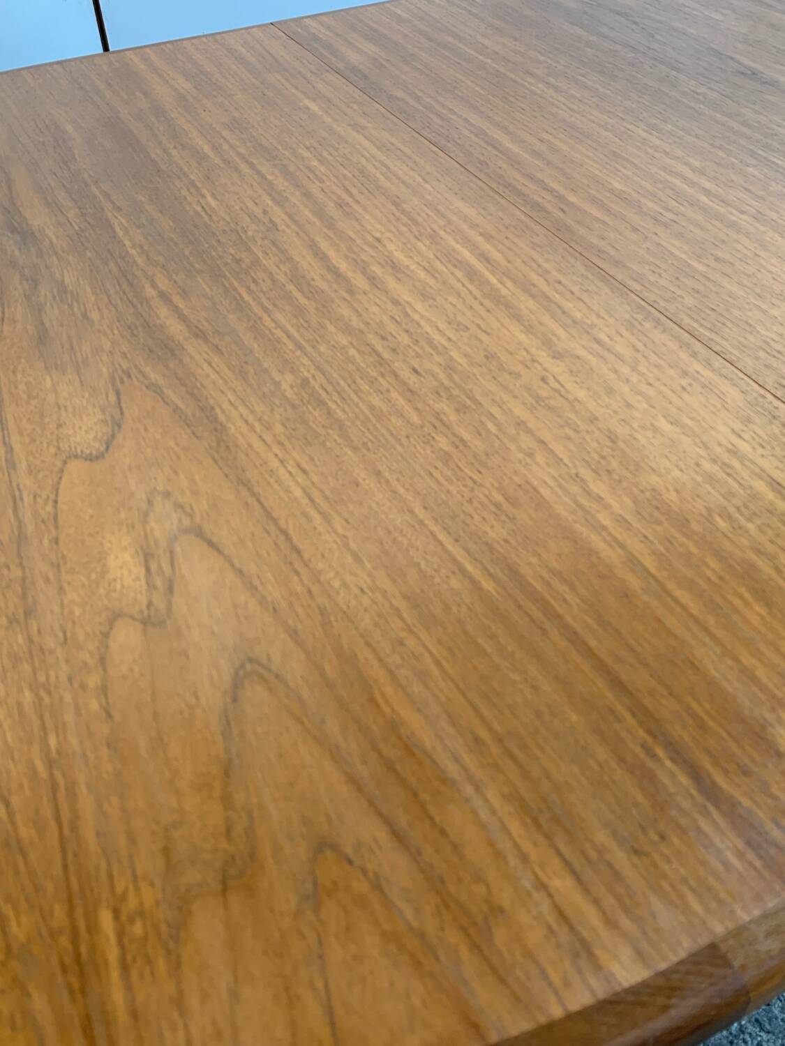 Vintage Scandinavian style teak dining table