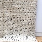 Moroccan Berber carpet Marmoucha with polka dots anthracite grey 2, 78x1, 66m