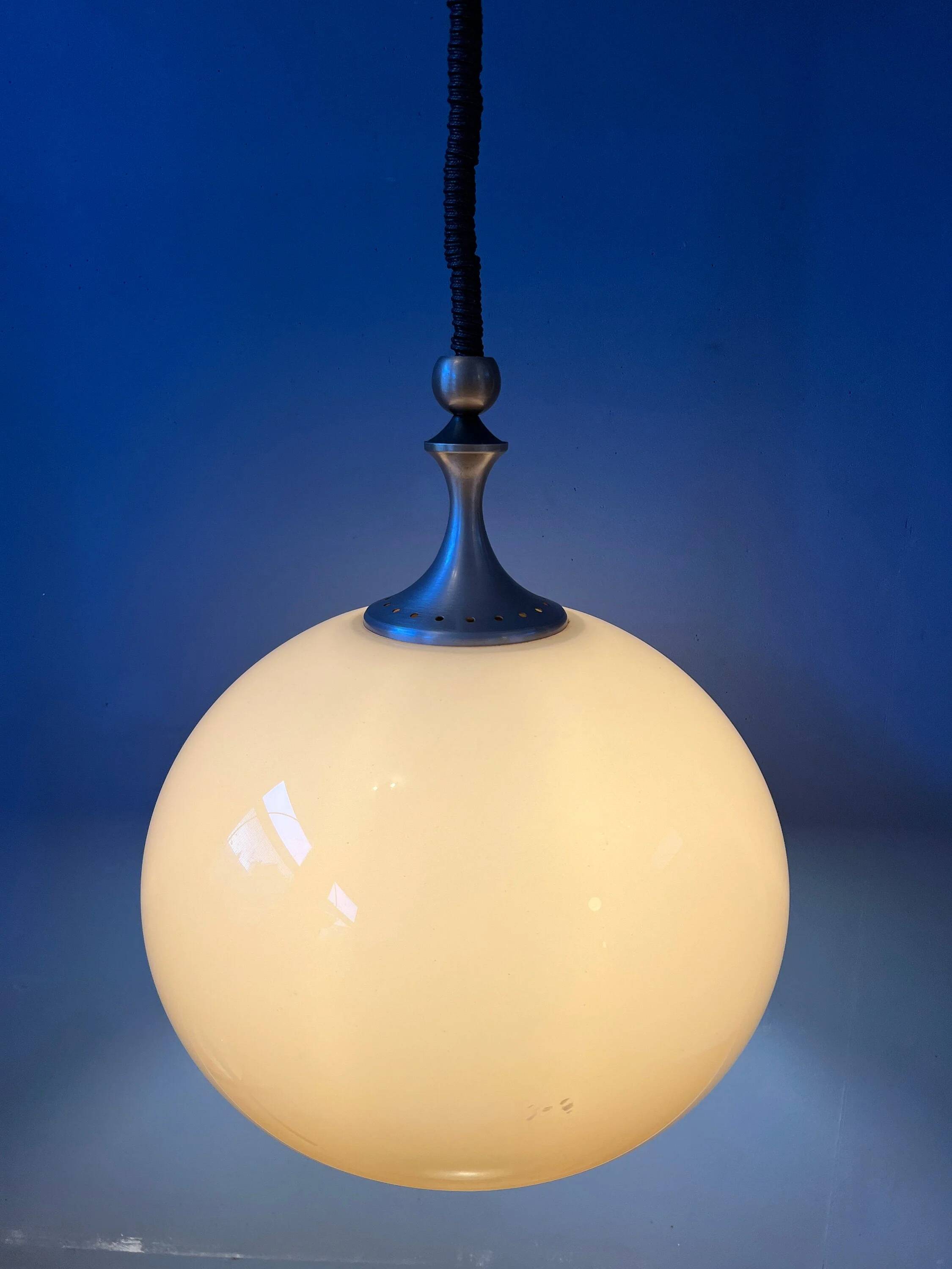 Suspension champignon Space Age en plexiglas Dijkstra Mid Century