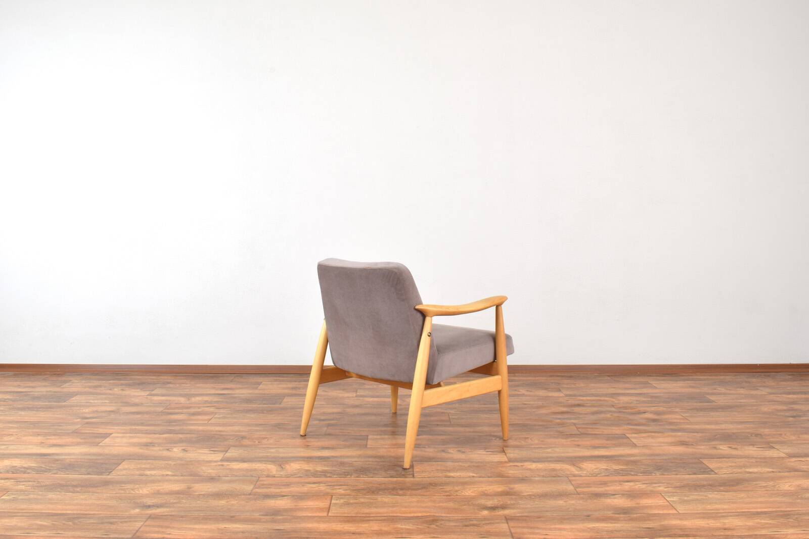 Mid-Century Polish Lounge Chairs by J. Kędziorek, 1960s. Set of 2.