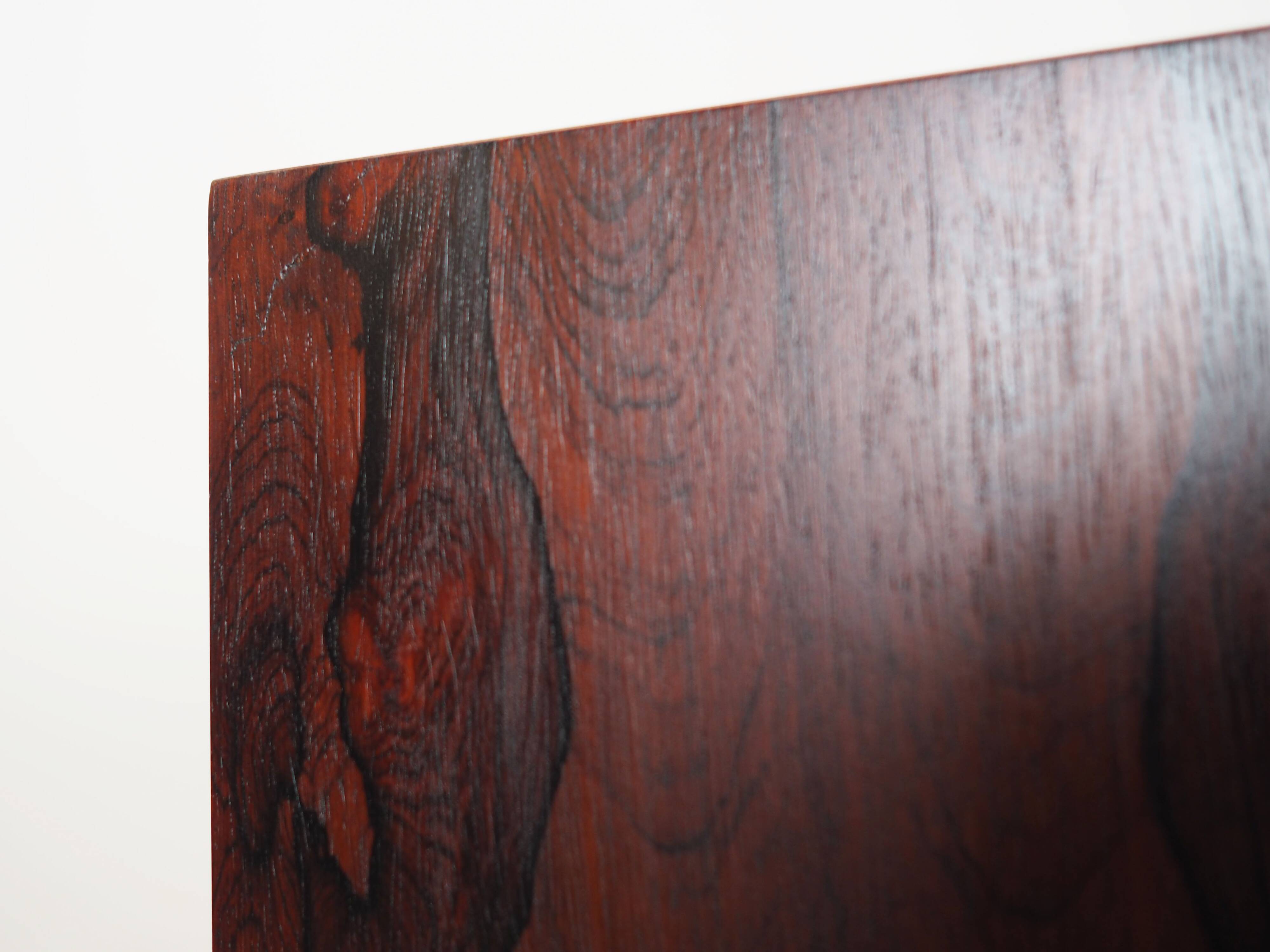Rosewood bookcase, Danish design, 1970s, production: Farsø Møbelfabrik