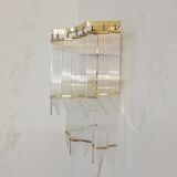 Lamp glass wall lamp 1980