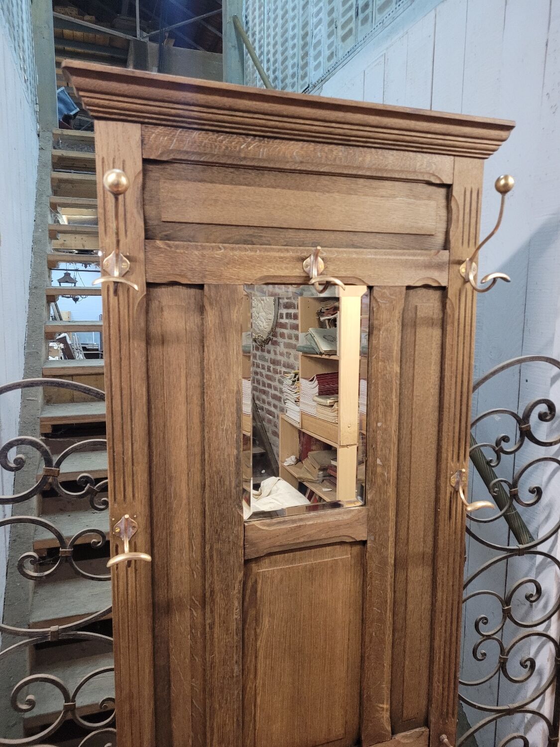 Old oak cloakroom