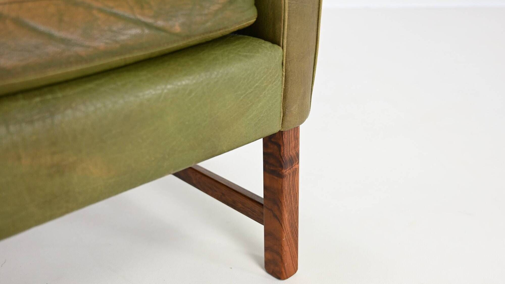 Fredrik Kayser, Wingback Armchair, Model 965h For Vatne Møbler. C.1960