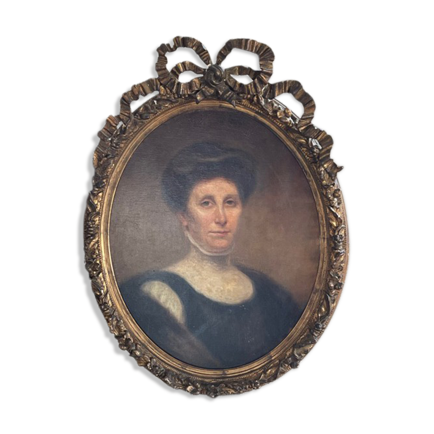 Huile sur toile Portrait