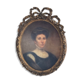 Huile sur toile Portrait