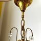 Pendant chandelier with crystal tassels
