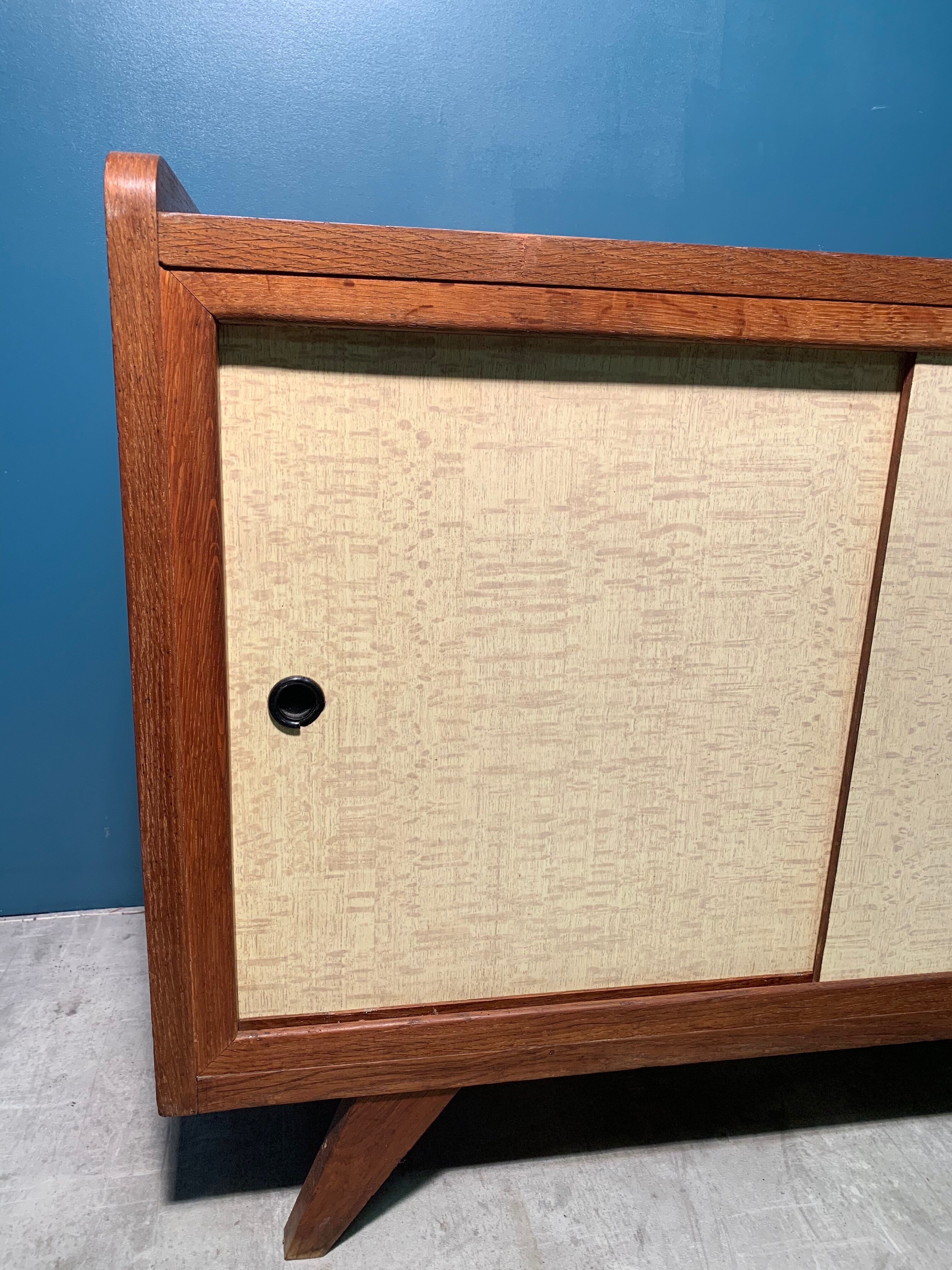 Vintage bahut with compass feet