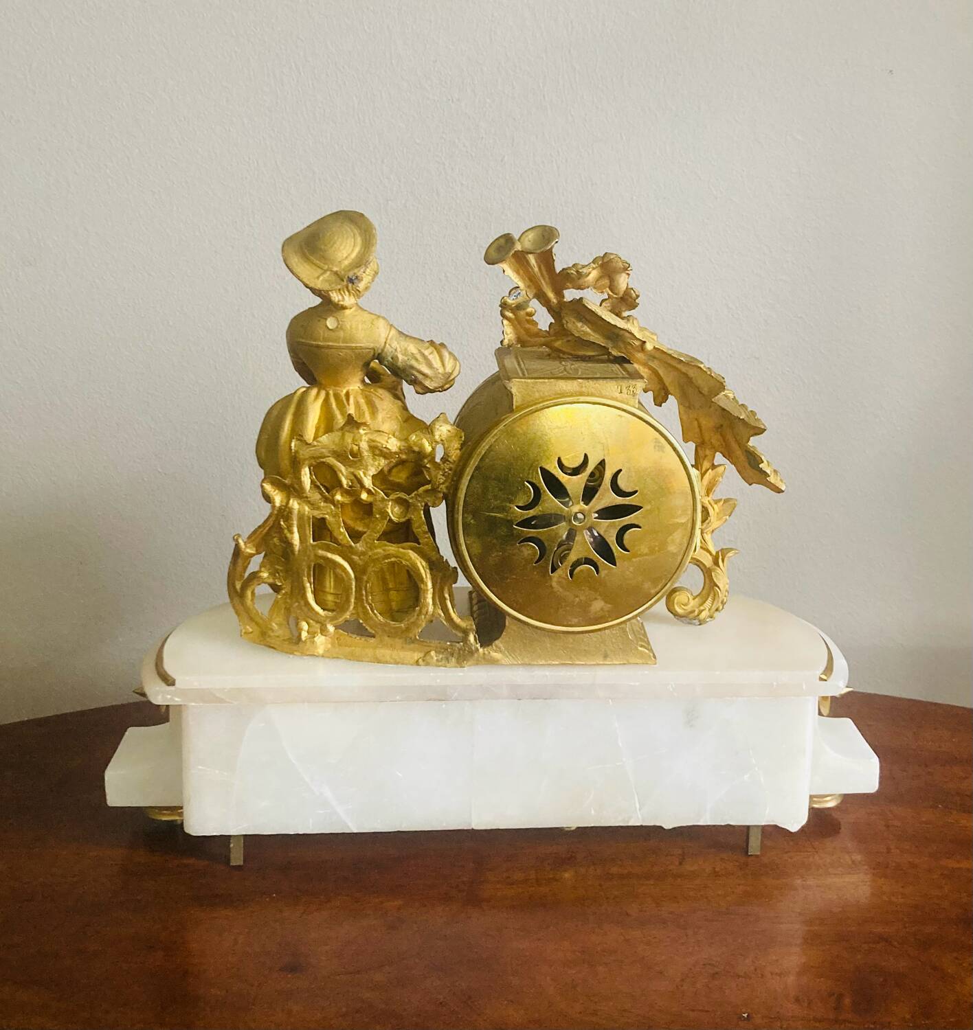 Pendule Napoléon III en régule mouvement JAPY FRERES médaille d’honneur à PARIS