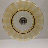 Amber crystal pendant lamp from the 60s/70s