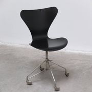 1st edition '3117' swivel desk chair by Arne Jacobsen for Fritz Hansen, 1955