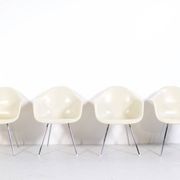 4 fauteuils DAX Eames années 60' Herman Miller mobilier international