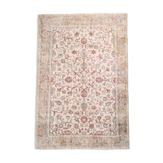 7x10 floral persian rug, handmade persian rug 320x214cm