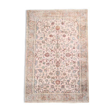 7x10 floral persian rug, handmade persian rug 320x214cm