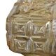 NOS New Old Stock vintage glass ceiling light