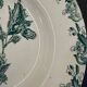 Set of 7 Terre de fer soup plates, green