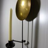 Set of 2 Wall Candlesticks by E.W. Asplind Sweden, 1930's