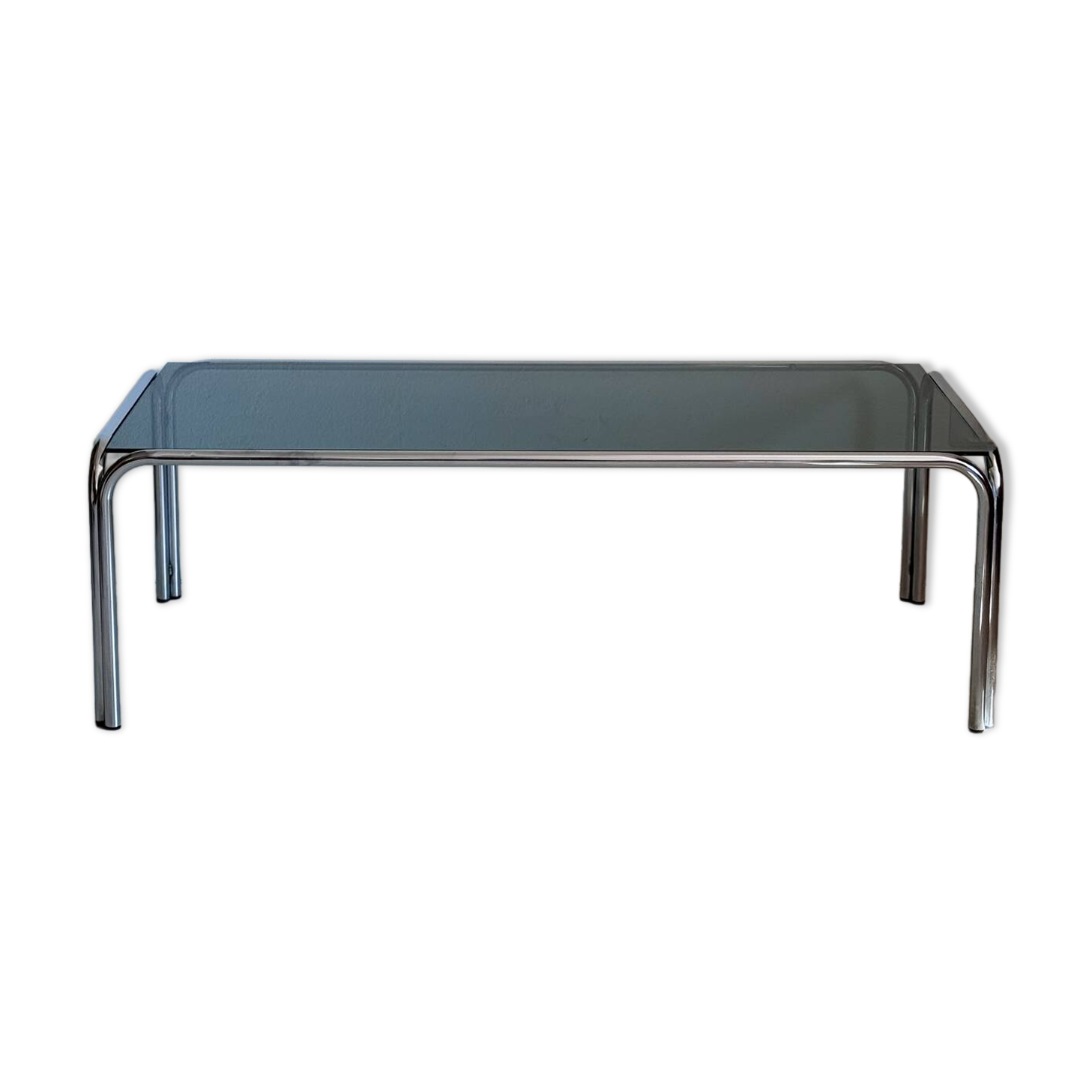 Vintage chrome coffee table 1970’s
