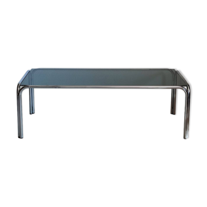 table basse en chrome