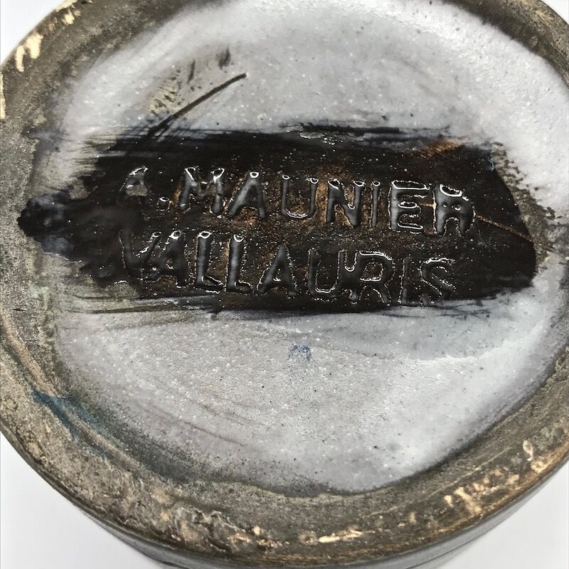 Set of 5 roll vases Alain Maunier Vallauris