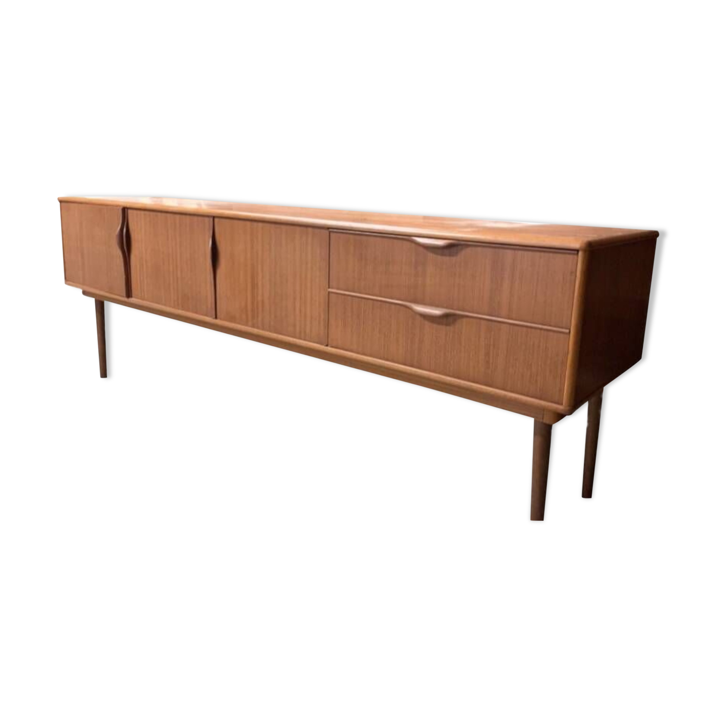 Vintage Scandinavian teak sideboard