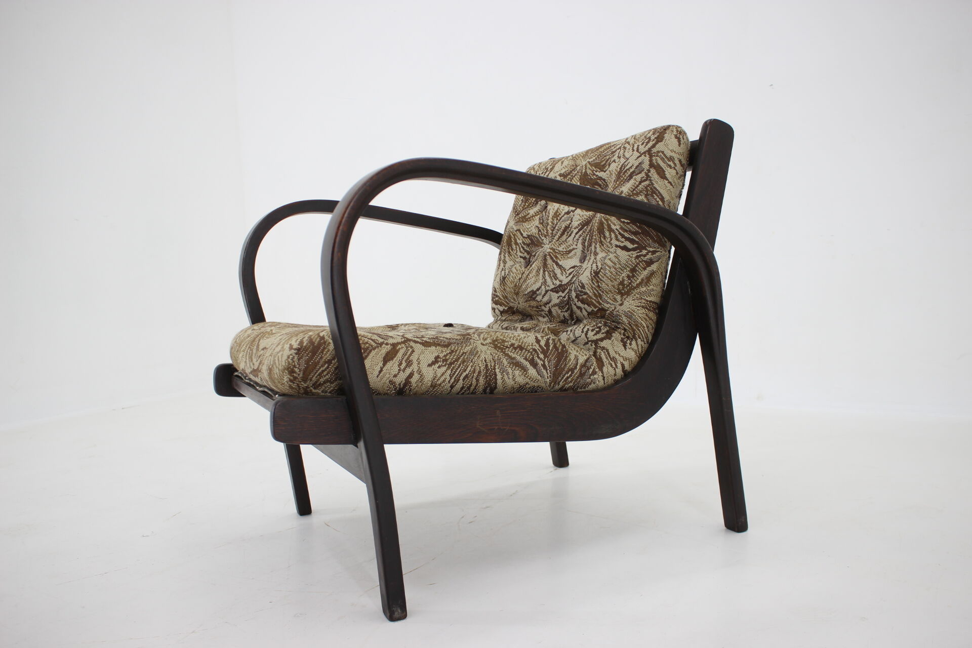 1960s Karel Koželka & Antonín Kropáček Bentwood Armchair