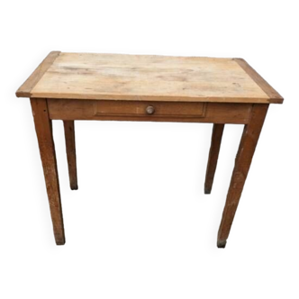 Table de ferme, bureau, console en bois