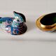 Pillbox mandarin enameled duck