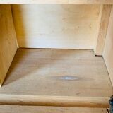 Vintage secretary on feet compass Scandinavian style, circa 50's