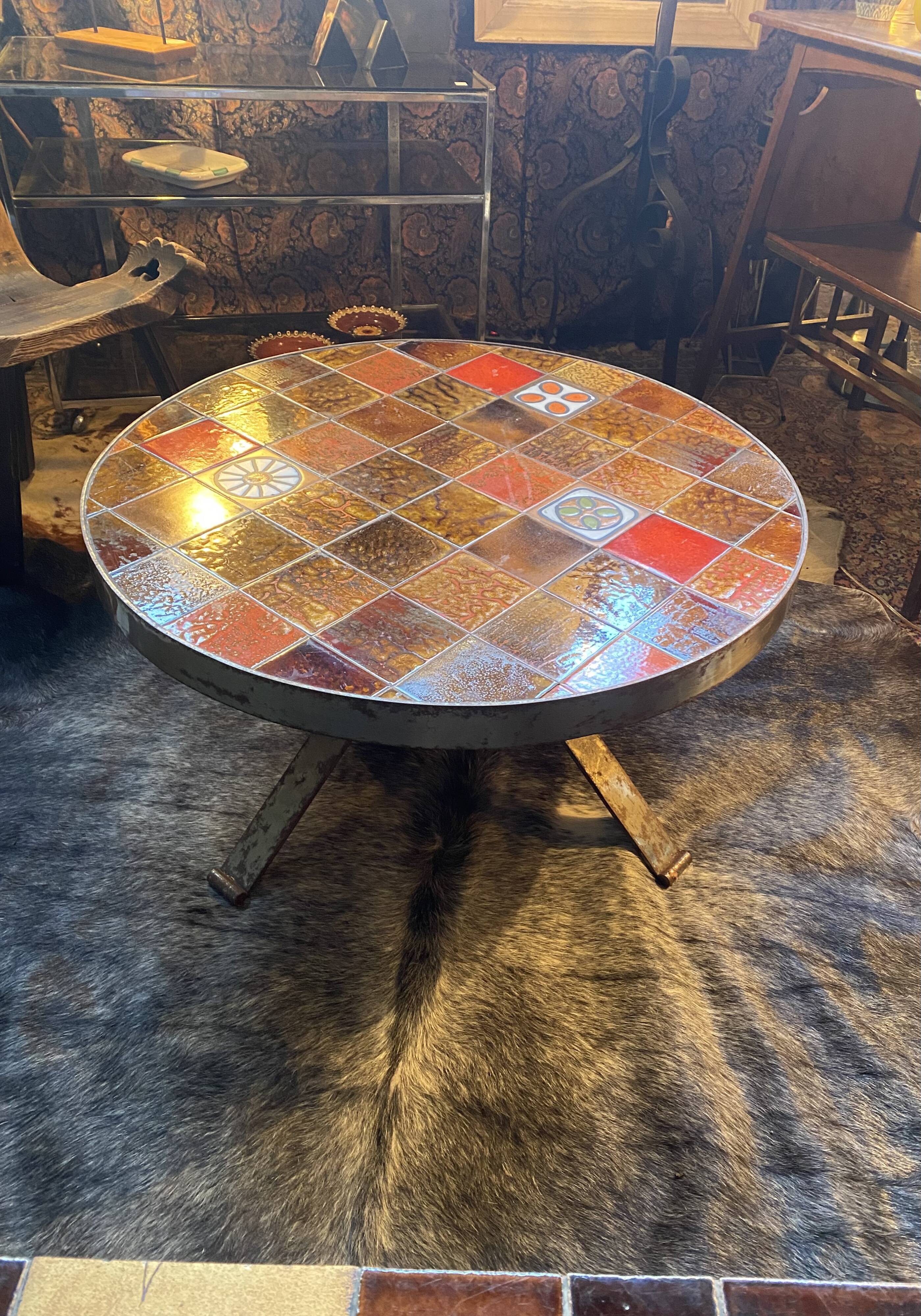 Table vallauris vintage